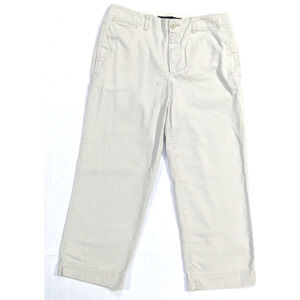 Ralph Lauren Sport Chino Women Size 6 Beige Straight Leg Pants